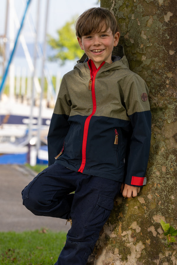 Puck Kinder Regenjacke