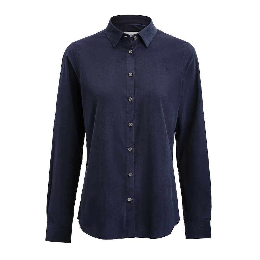 Indigo Bow 134 Cord Shirt Contemporary Fit Damen