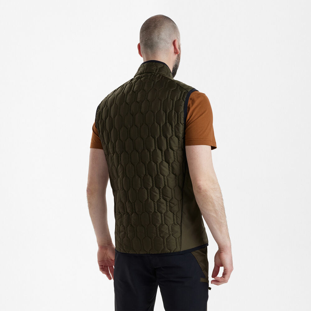 Gilet trapuntato da uomo Mossdale