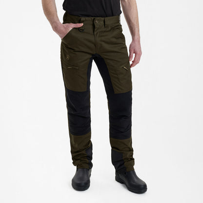 Pantaloni Rogaland da uomo elasticizzati con contrasto