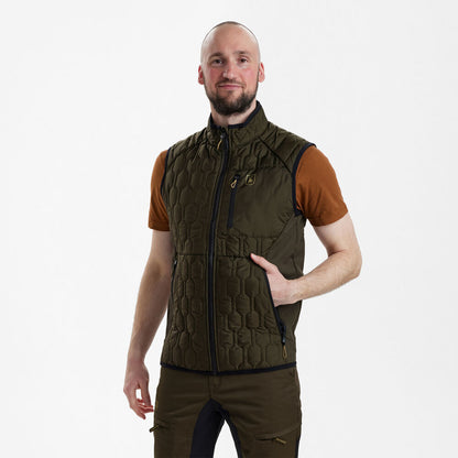 Gilet trapuntato da uomo Mossdale