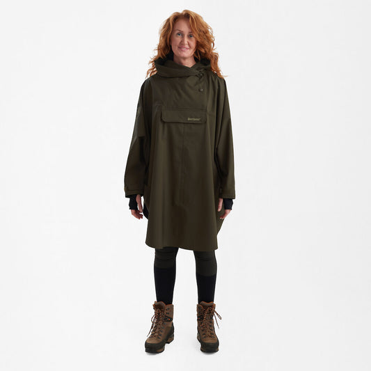 Lady Damen Regen Poncho