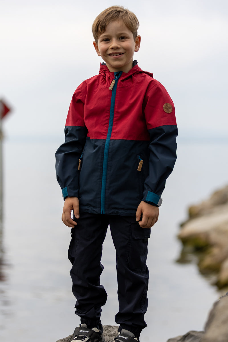 Puck Kinder Regenjacke